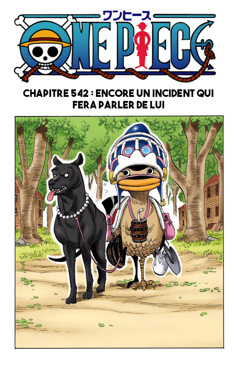 One Piece Scans Couleur Chapitre 542 Scan VF / FR